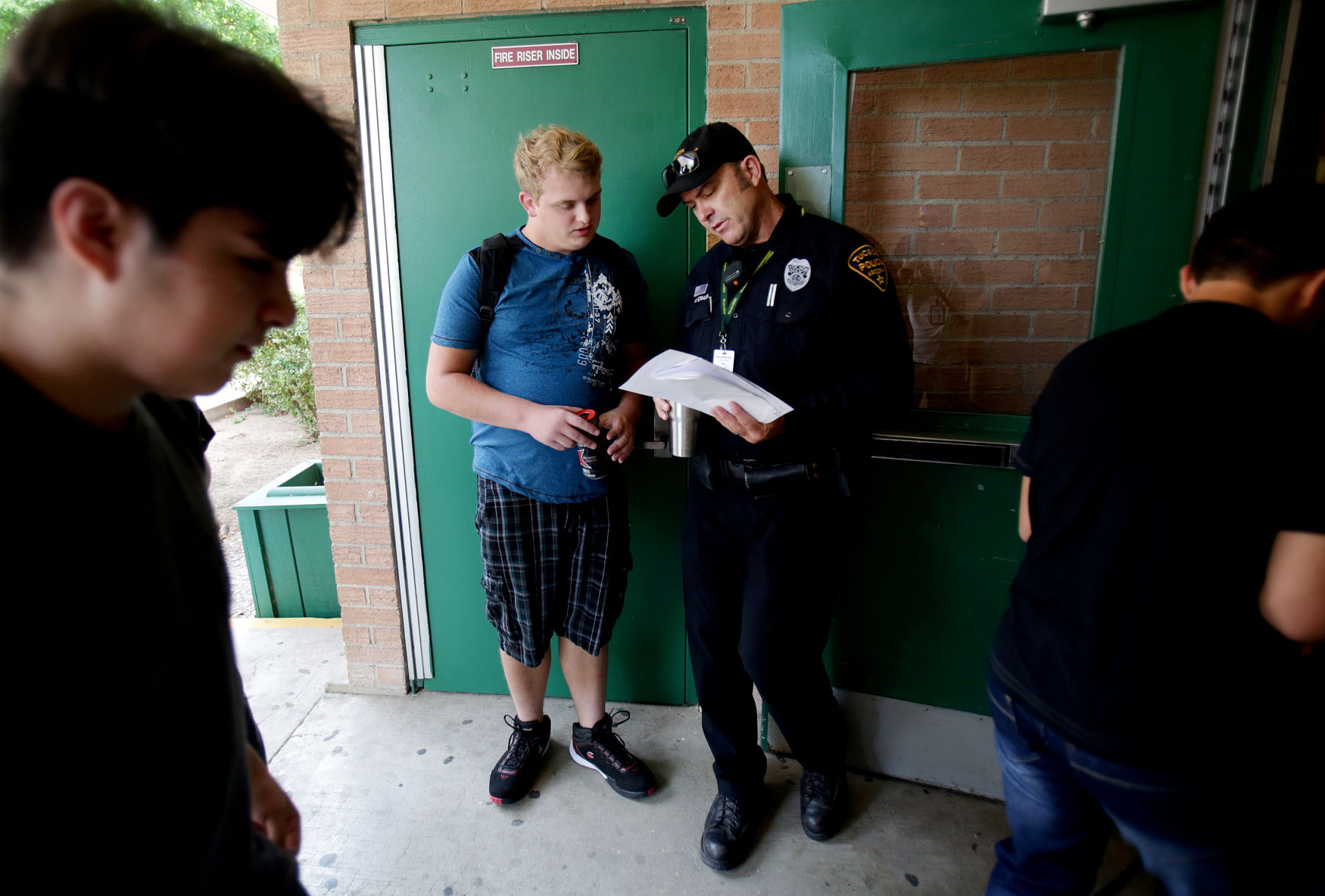 First day of school at Santa Rita High School
